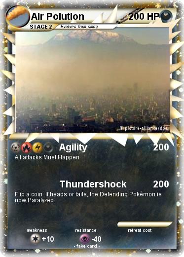 Pokemon Air Polution