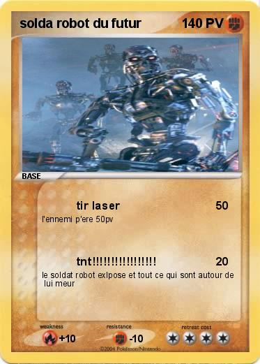 Pokemon solda robot du futur