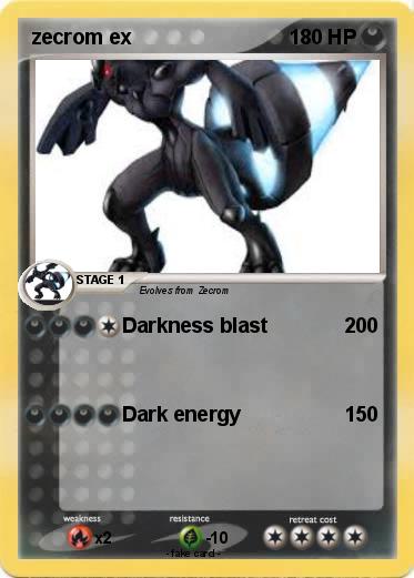 Pokemon zecrom ex