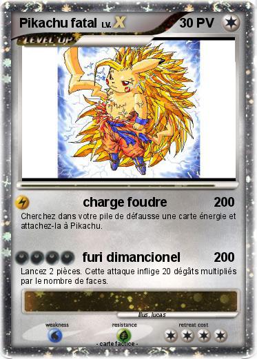 Pokemon Pikachu fatal