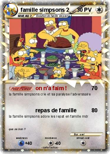 Pokemon famille simpsons 2