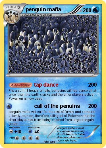 Pokemon penguin mafia