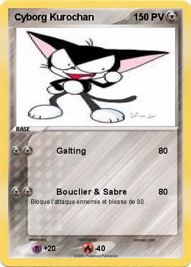 Pokemon Cyborg Kurochan