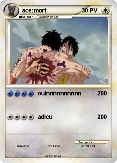 Pokemon ace:mort