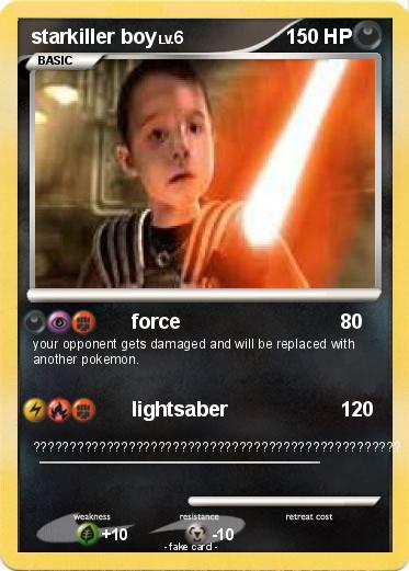 Pokemon starkiller boy