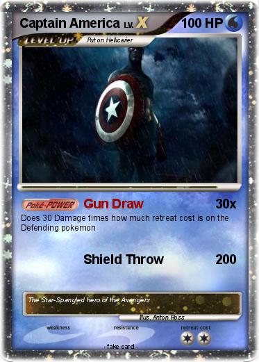 Pokemon Captain America