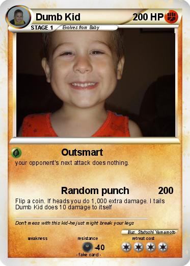 Pokemon Dumb Kid