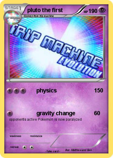 Pokemon pluto the first