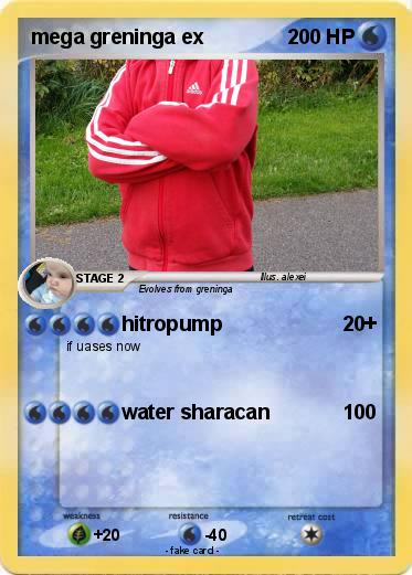 Pokemon mega greninga ex