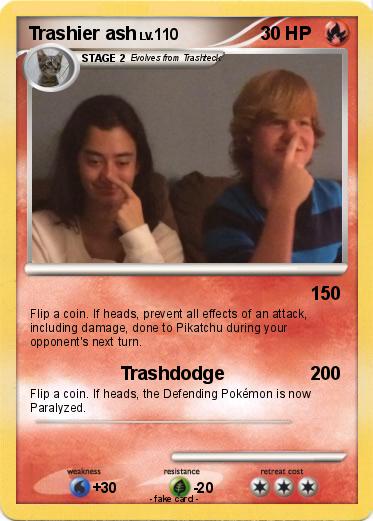 Pokemon Trashier ash