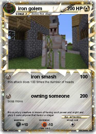 Pokemon iron golem