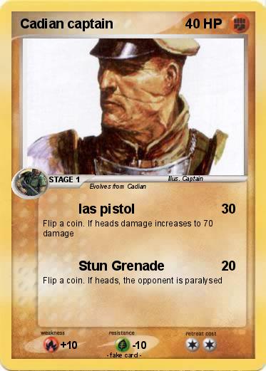 Pokemon Cadian captain