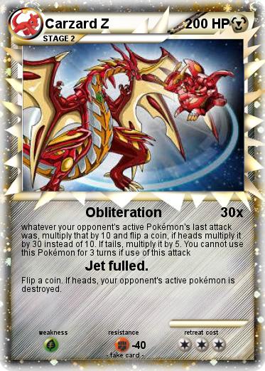 Pokemon Carzard Z