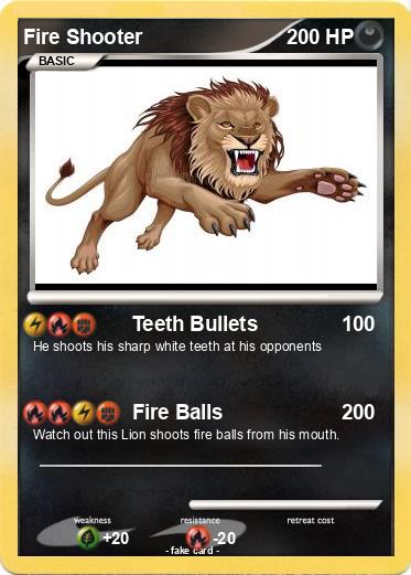 Pokemon Fire Shooter