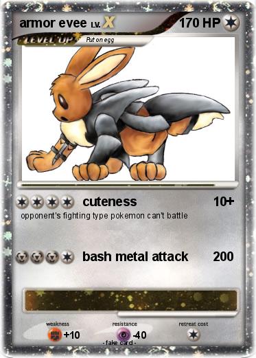 Pokemon armor evee