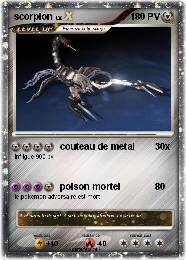 Pokemon scorpion