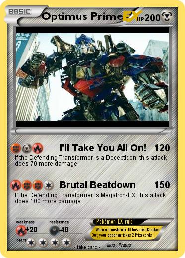 Pokemon Optimus Prime