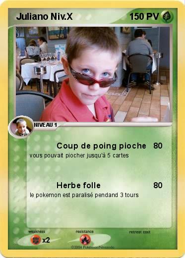 Pokemon  Juliano Niv.X