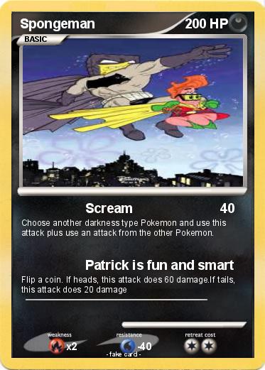 Pokemon Spongeman