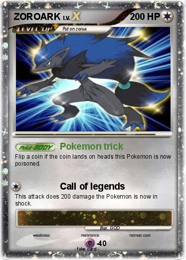 Pokemon ZOROARK