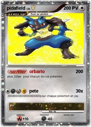 Pokemon pidafield