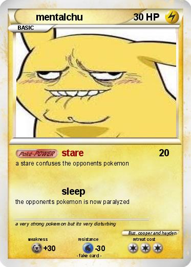 Pokemon mentalchu