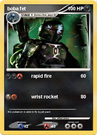 Pokemon boba fet
