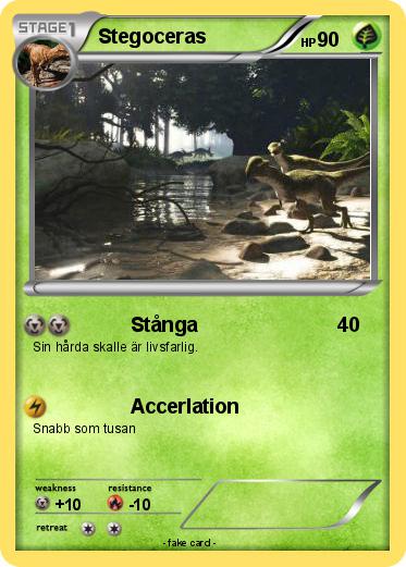 Pokemon Stegoceras