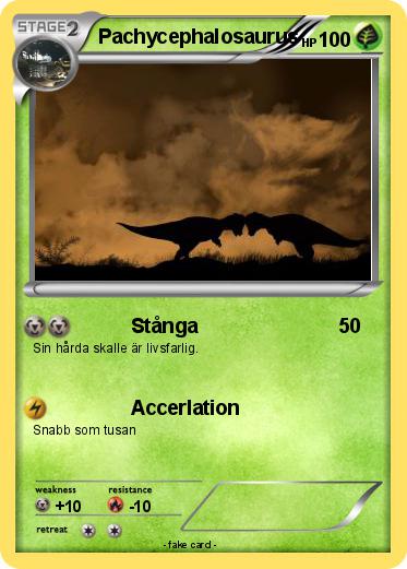 Pokemon Pachycephalosaurus
