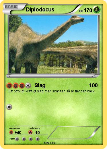 Pokemon Diplodocus