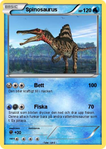 Pokemon Spinosaurus