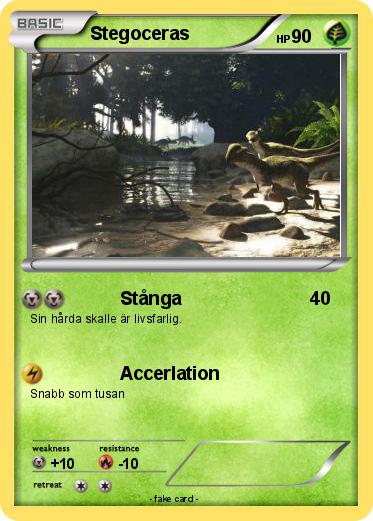 Pokemon Stegoceras