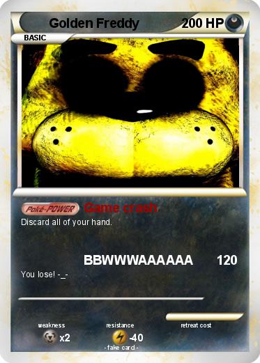 Pokemon Golden Freddy