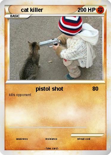 Pokemon cat killer