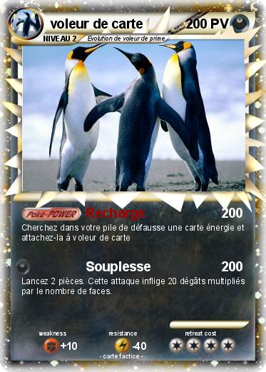 Pokemon voleur de carte