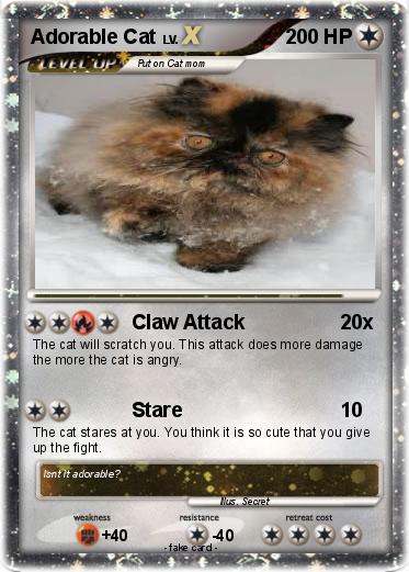 Pokemon Adorable Cat