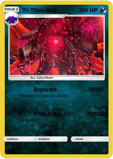 Pokemon Tri Titan God
