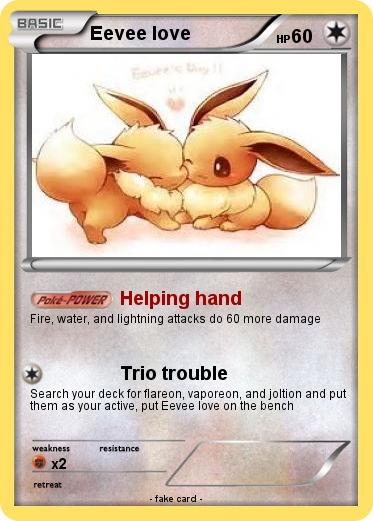 Pokemon Eevee love