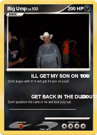 Pokemon Big Ump
