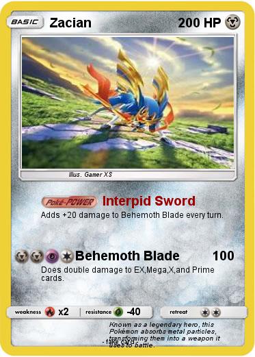 Pokemon Zacian