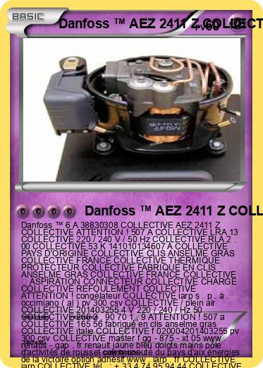 Pokemon Danfoss ™ AEZ 2411 Z COLLECTIVE