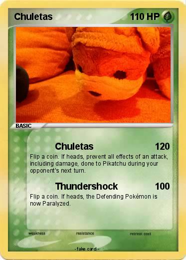 Pokemon Chuletas