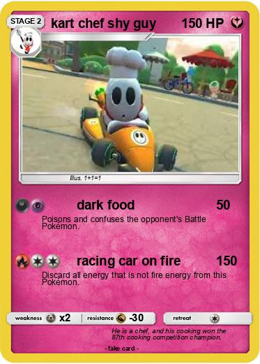 Pokemon kart chef shy guy