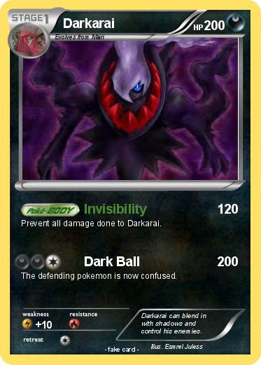 Pokemon Darkarai