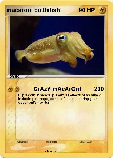 Pokemon macaroni cuttlefish