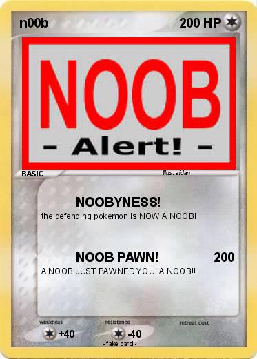Pokemon n00b