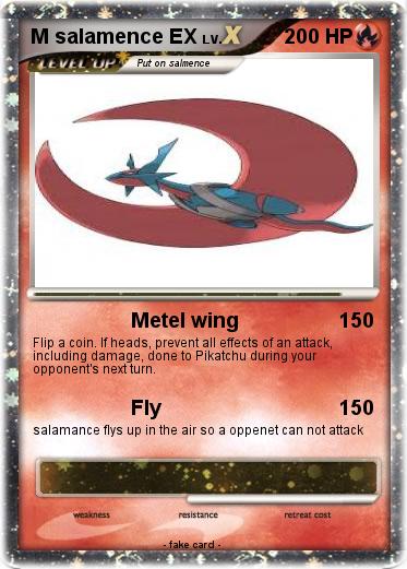 Pokemon M salamence EX