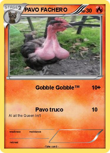 Pokemon PAVO FACHERO