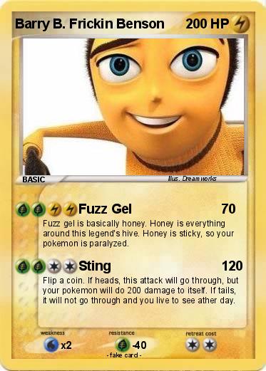 Pokemon Barry B. Frickin Benson