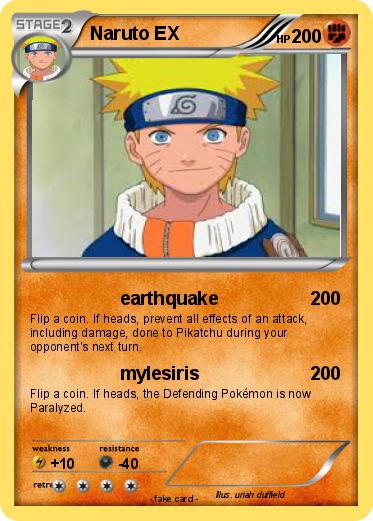 Pokemon Naruto EX